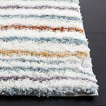 BERBER SHAG 587 – BLUE RUST / IVORY