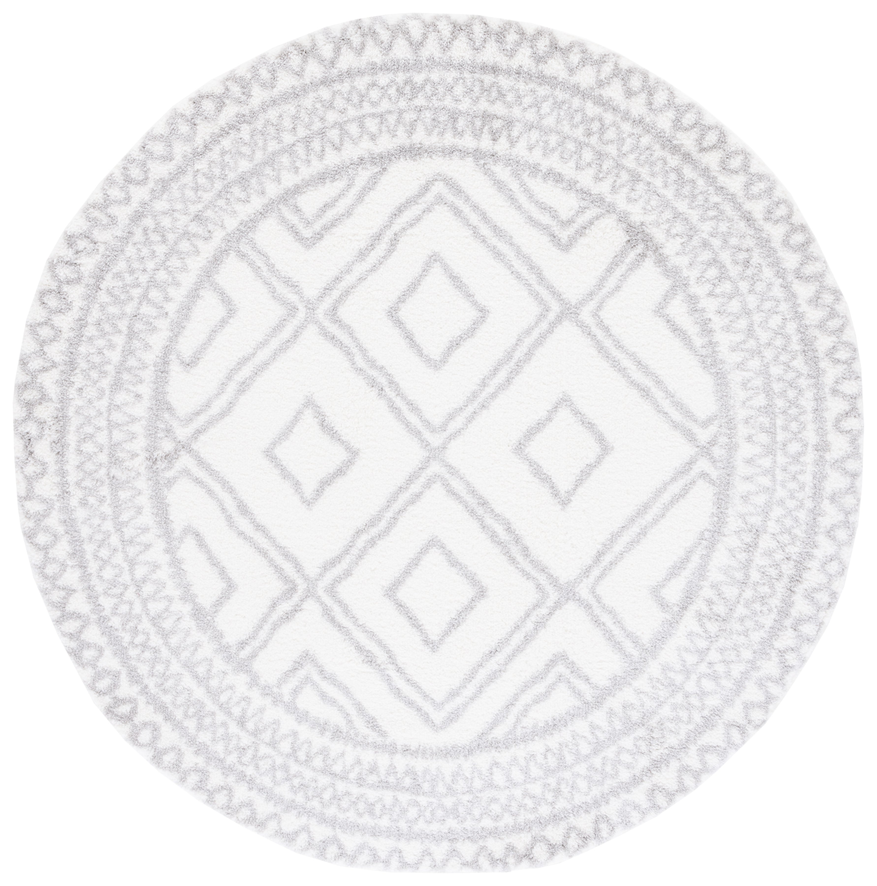 BERBER SHAG 589 – IVORY / GREY
