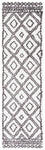 BERBER SHAG 589 – IVORY / DARK GREY