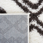 BERBER SHAG 589 – IVORY / DARK GREY