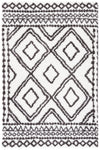 BERBER SHAG 589 – IVORY / DARK GREY