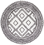 BERBER SHAG 589 – IVORY / DARK GREY