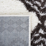 BERBER SHAG 591 – IVORY / DARK GREY