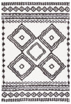 BERBER SHAG 591 – IVORY / DARK GREY