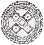 BERBER SHAG 591 – IVORY / DARK GREY