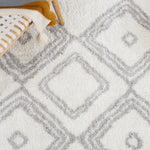 BERBER SHAG 591 – IVORY / GREY