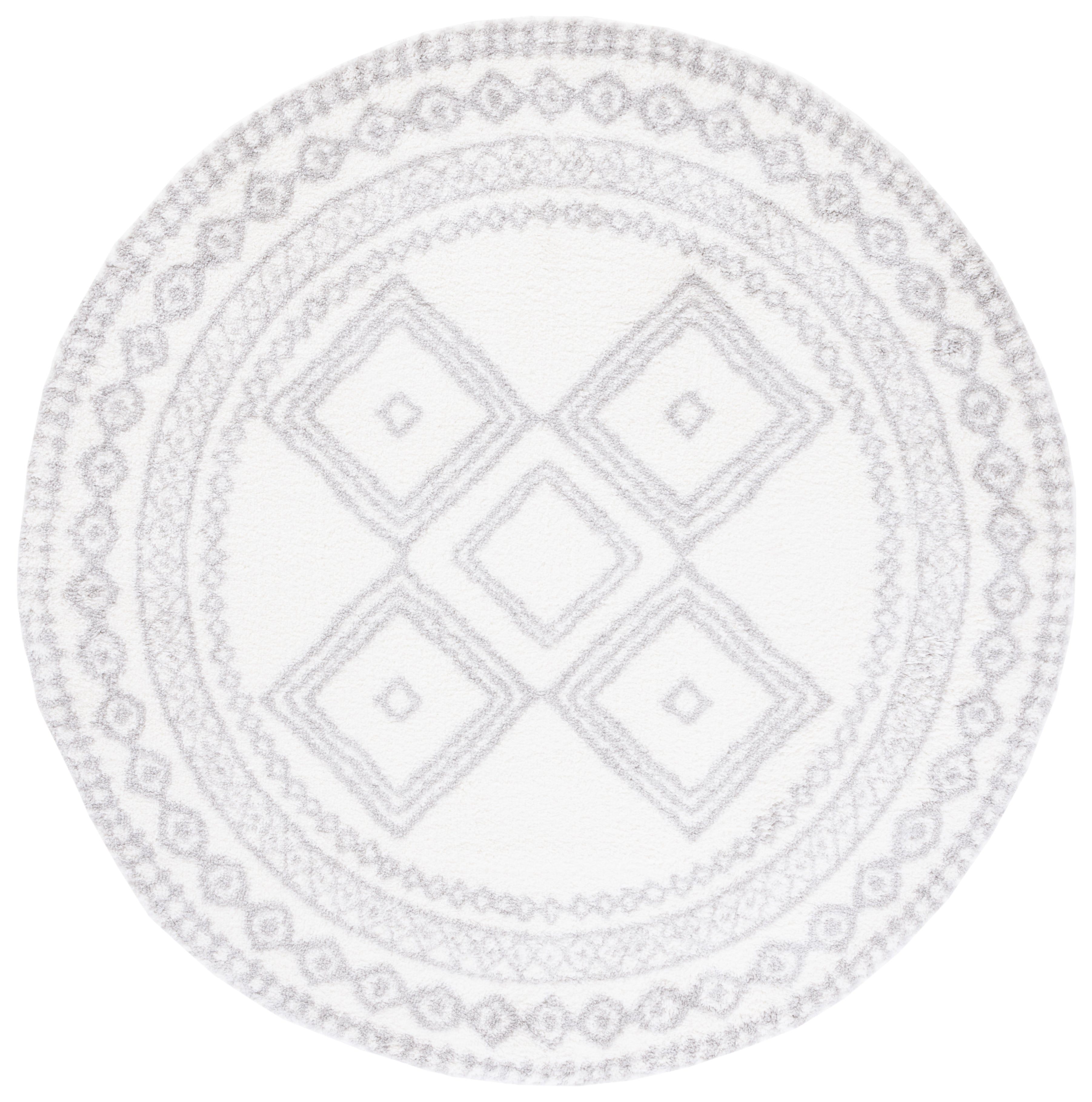 BERBER SHAG 591 – IVORY / GREY
