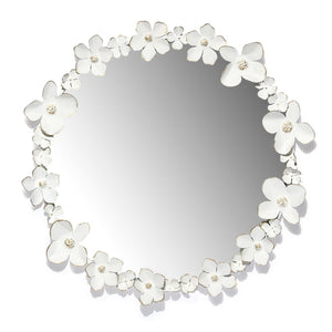 Two's Company Flower Mirror