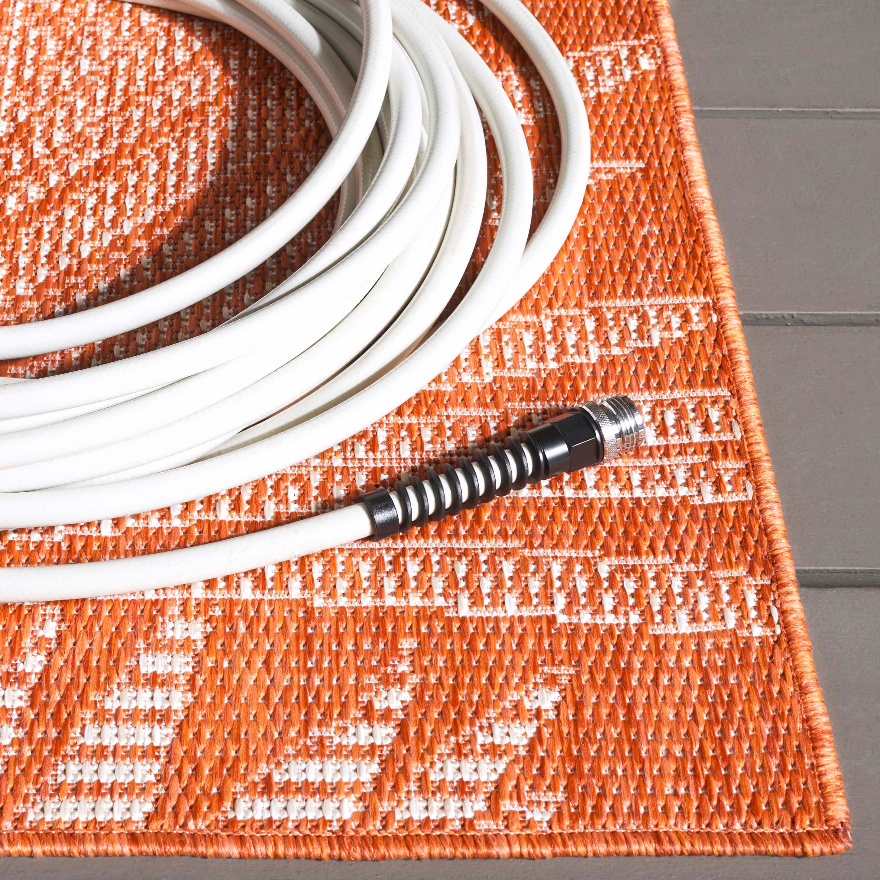 BEACH HOUSE 264 – ORANGE / IVORY