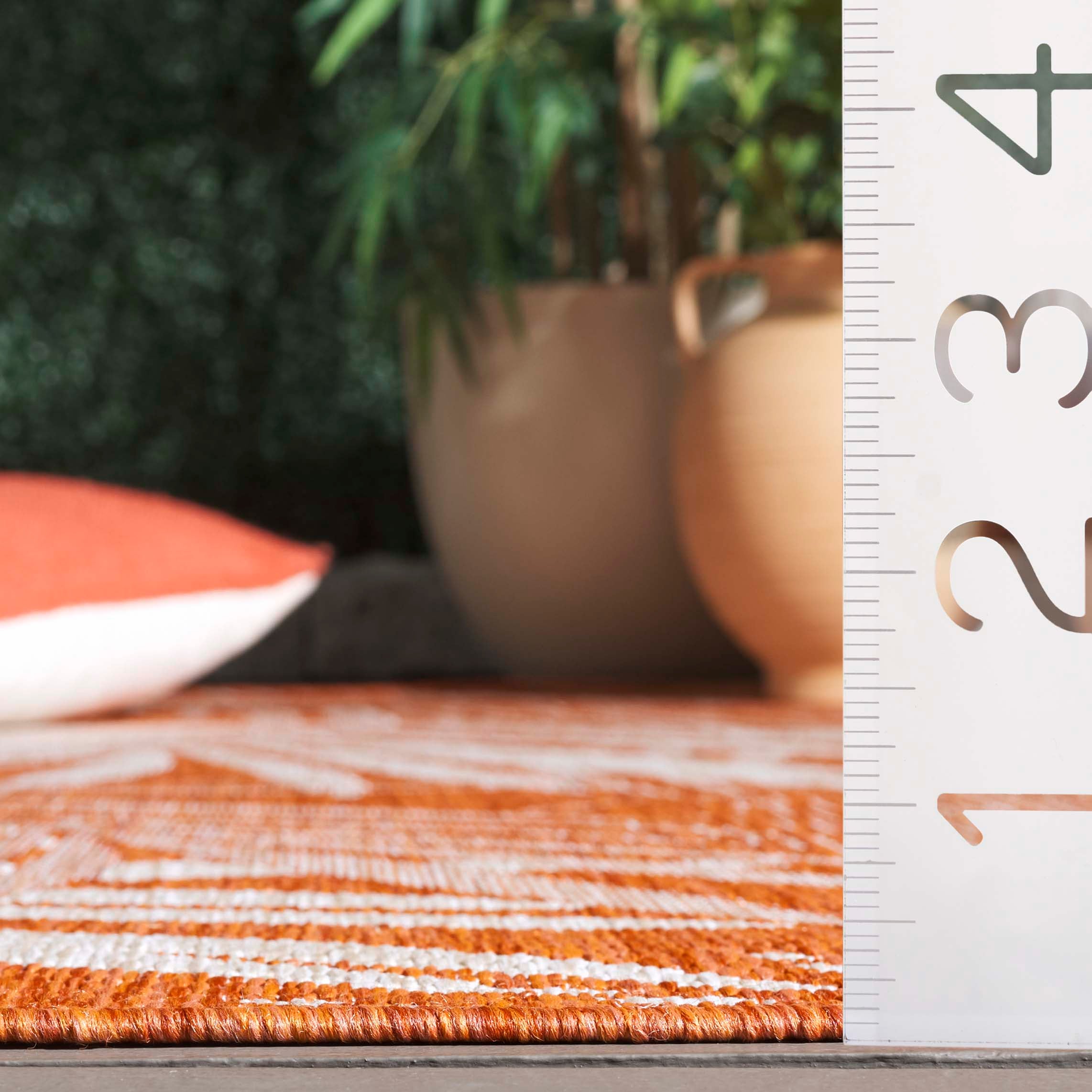 BEACH HOUSE 264 – ORANGE / IVORY