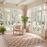 BEACH HOUSE 266 – BROWN / IVORY