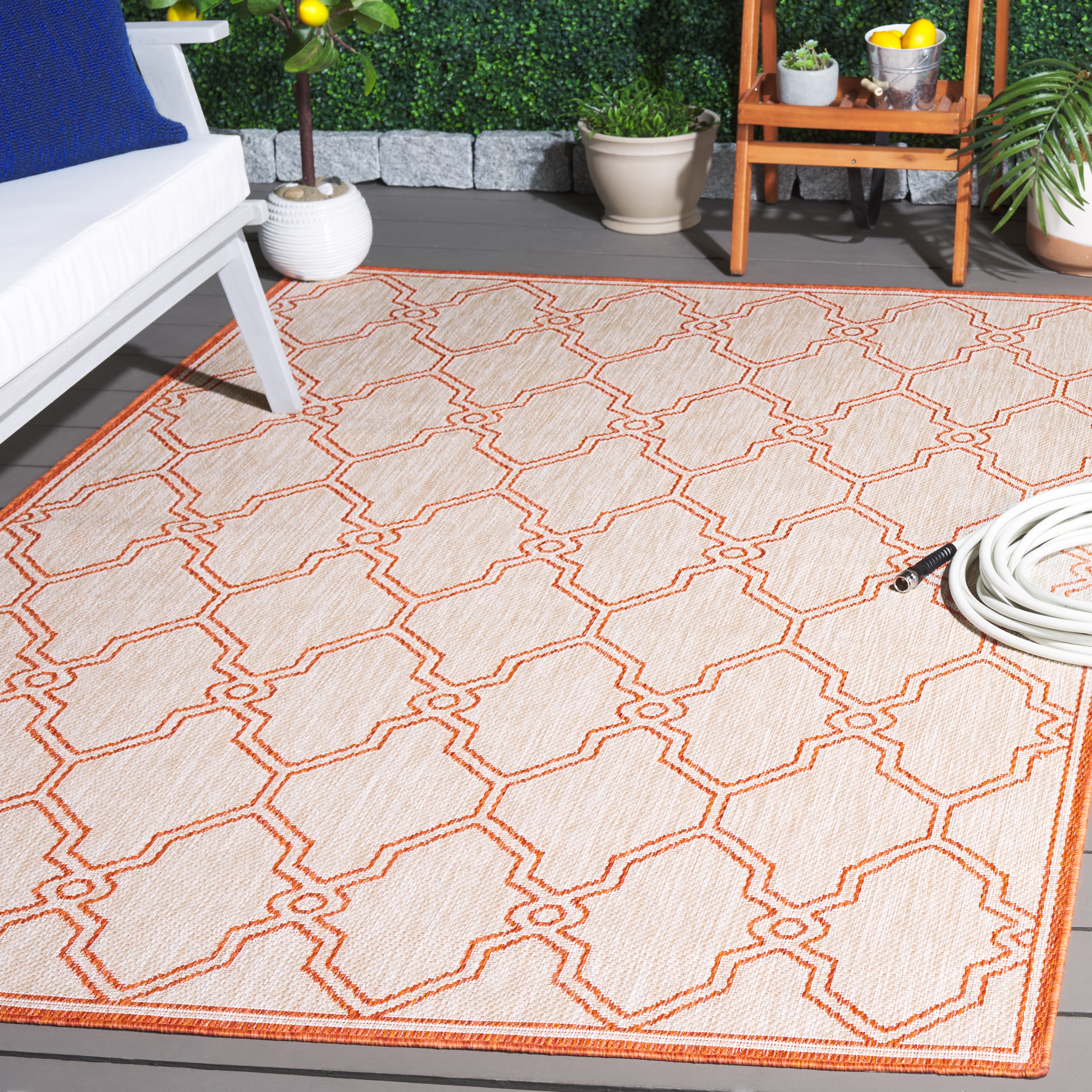 BEACH HOUSE 270 – BEIGE / ORANGE