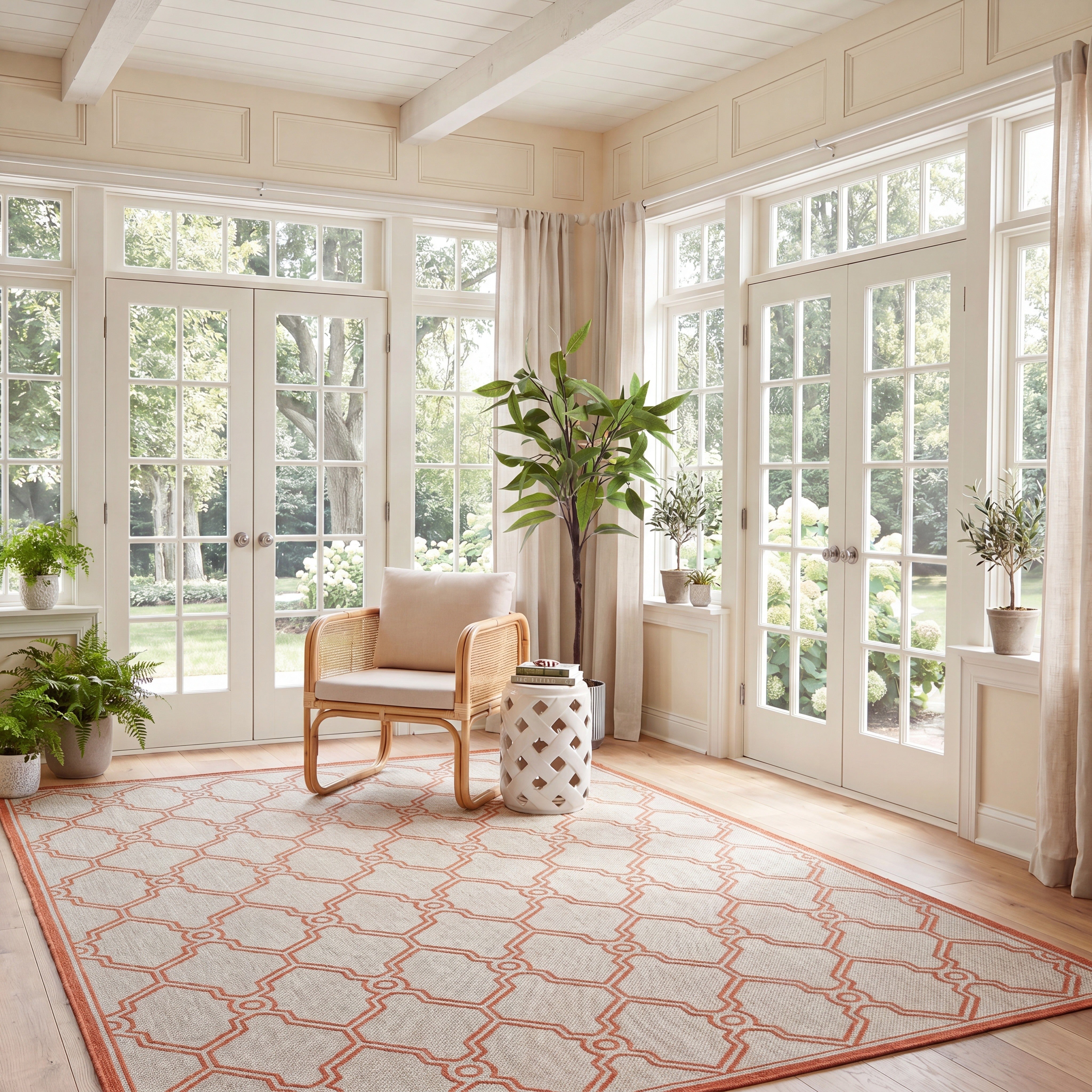 BEACH HOUSE 270 – BEIGE / ORANGE