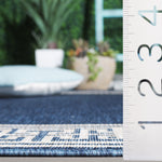 BEACH HOUSE 276 – BLUE / IVORY