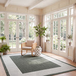 BEACH HOUSE 286 – GREEN / IVORY