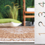 BEACH HOUSE 292 – BROWN / IVORY