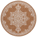BEACH HOUSE 292 – BROWN / IVORY