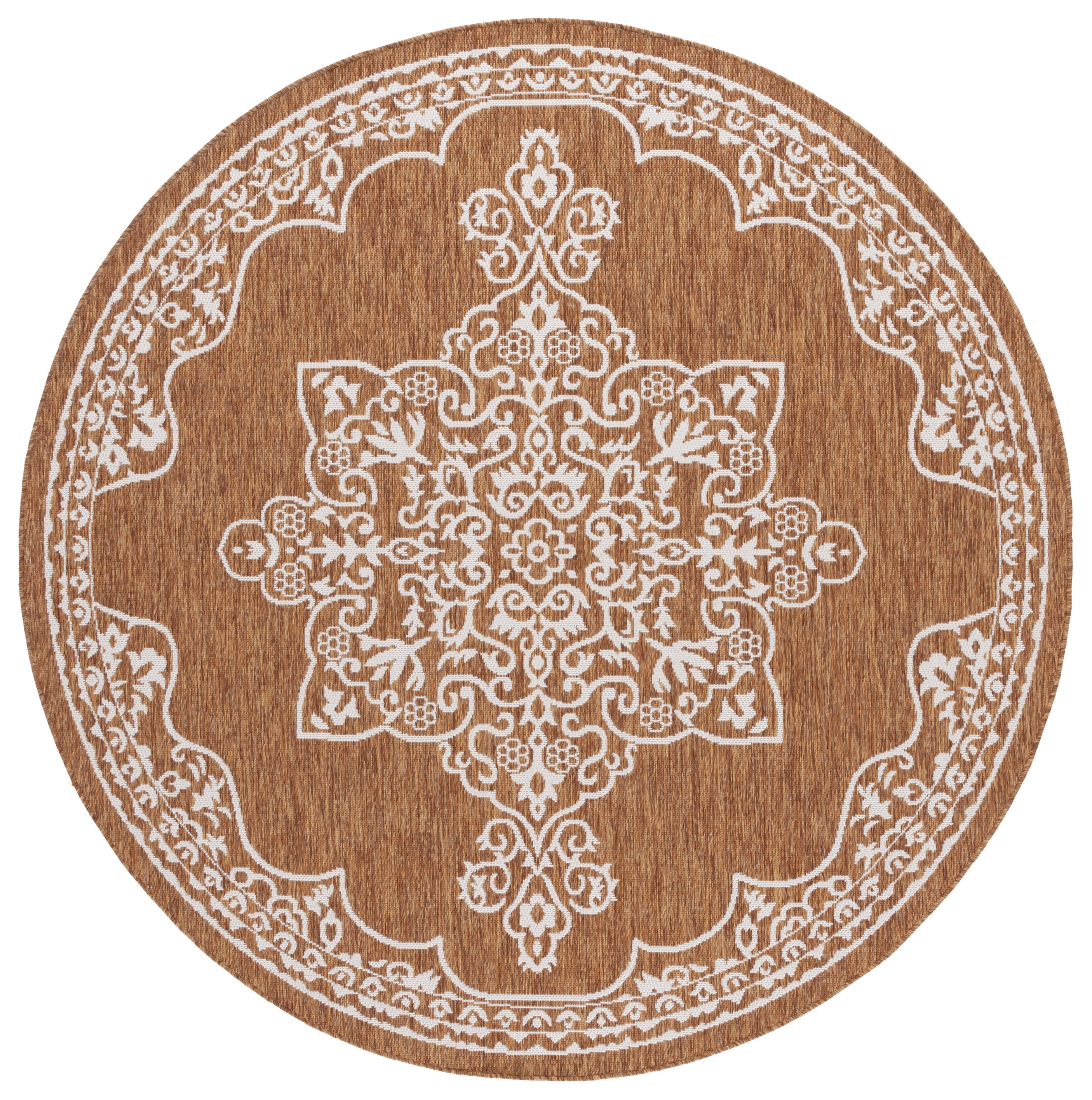 BEACH HOUSE 292 – BROWN / IVORY