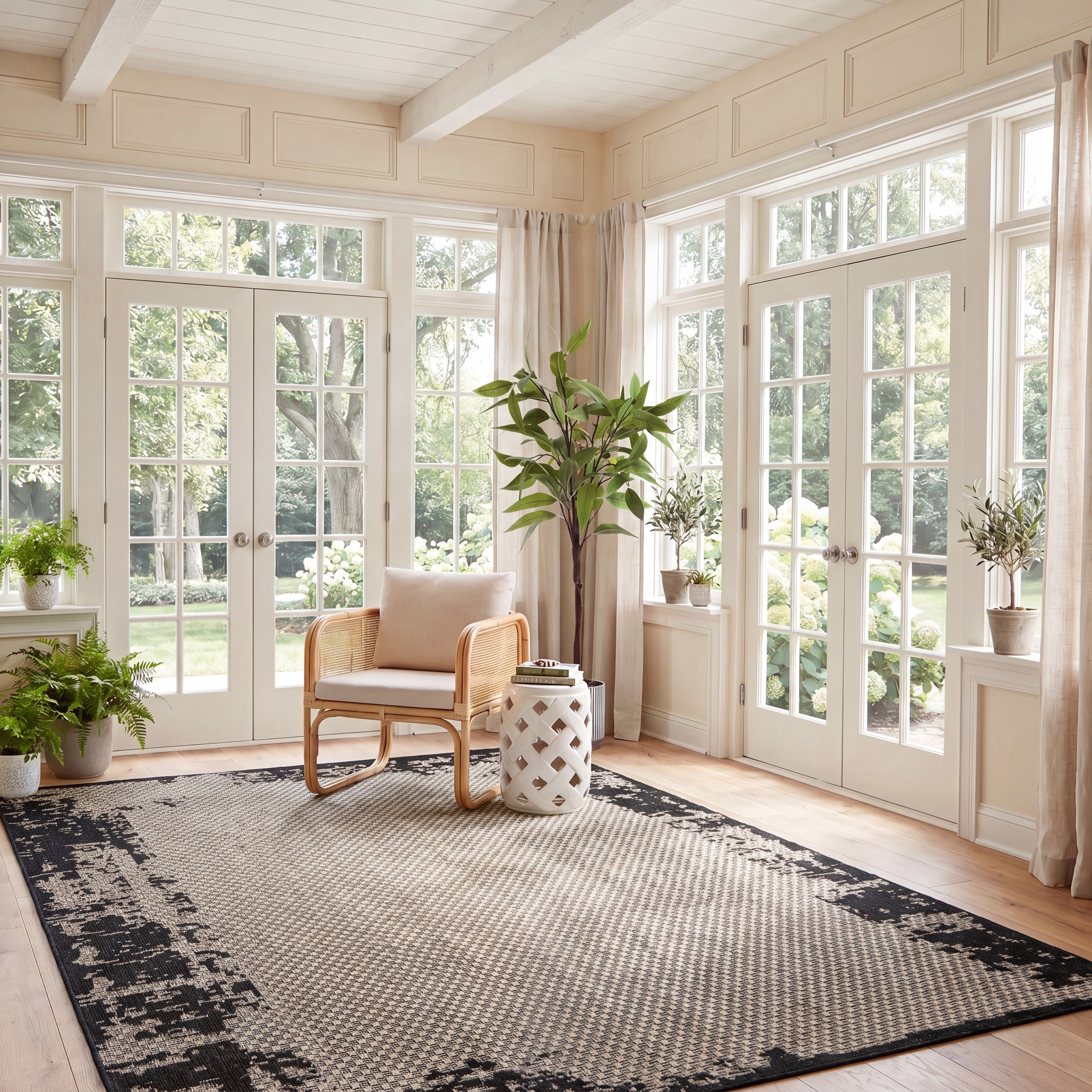 BEACH HOUSE 414 – BLACK / BEIGE