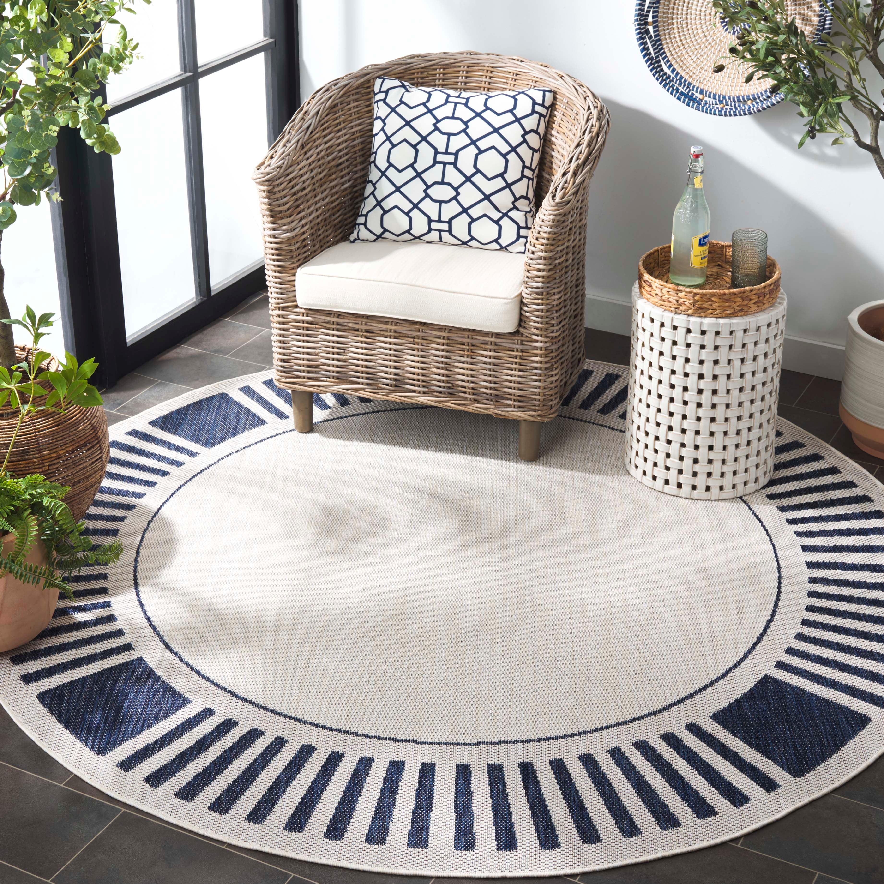 BEACH HOUSE 420 – IVORY / NAVY