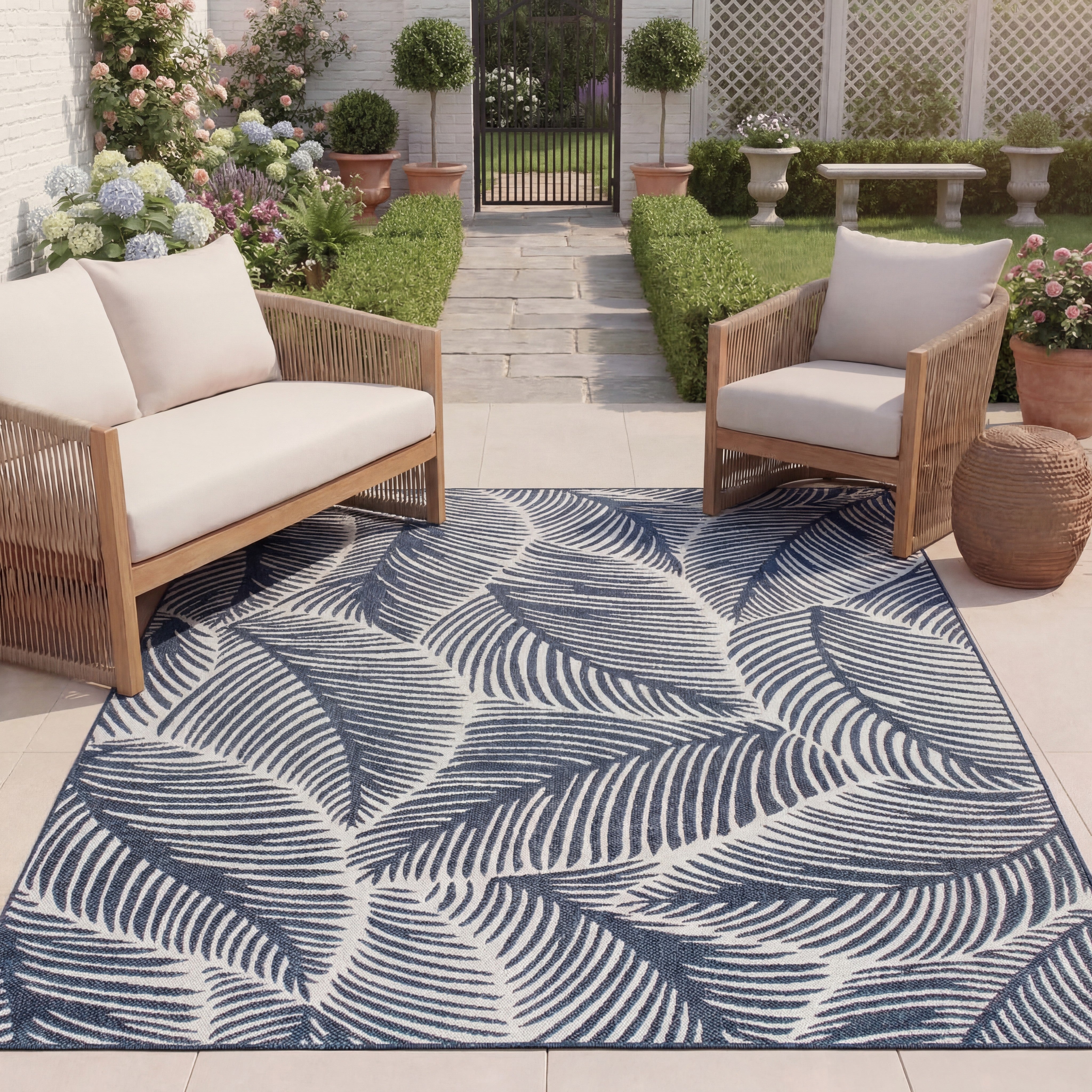 BEACH HOUSE 426 – NAVY / IVORY