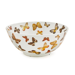 Two's Company Butterfly Garden Bowl