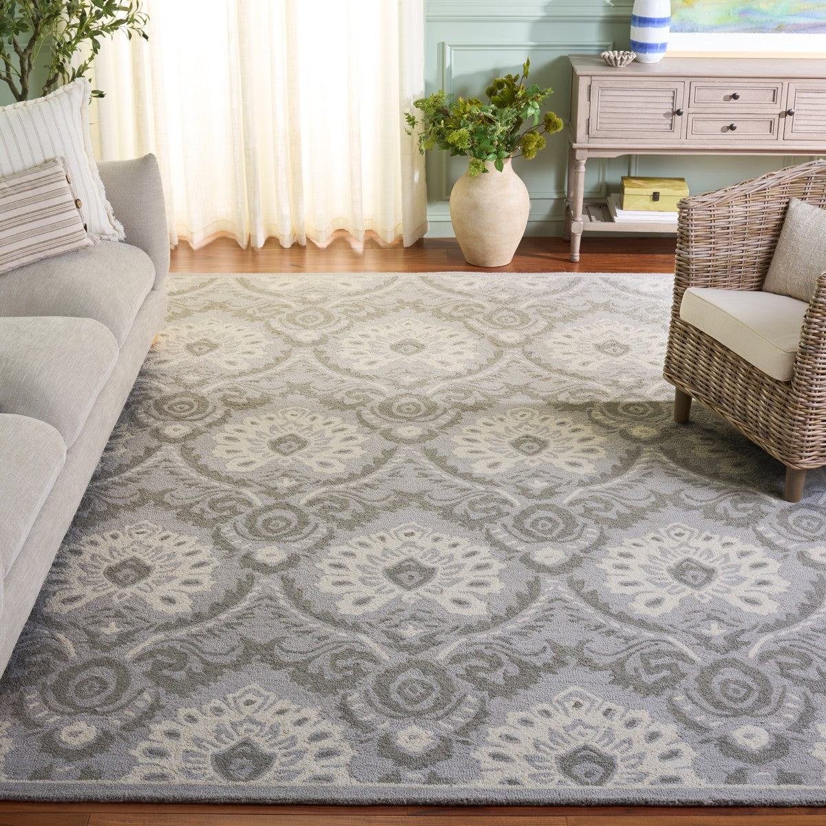LIGHT GREY / IVORY