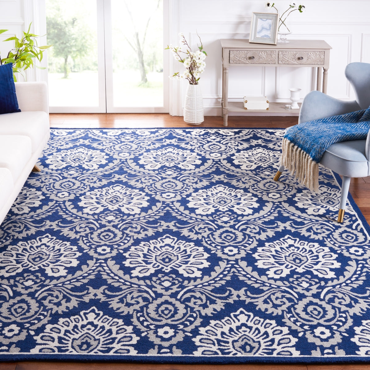 NAVY / IVORY