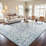 BLUE / IVORY
