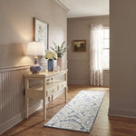 BLUE / IVORY