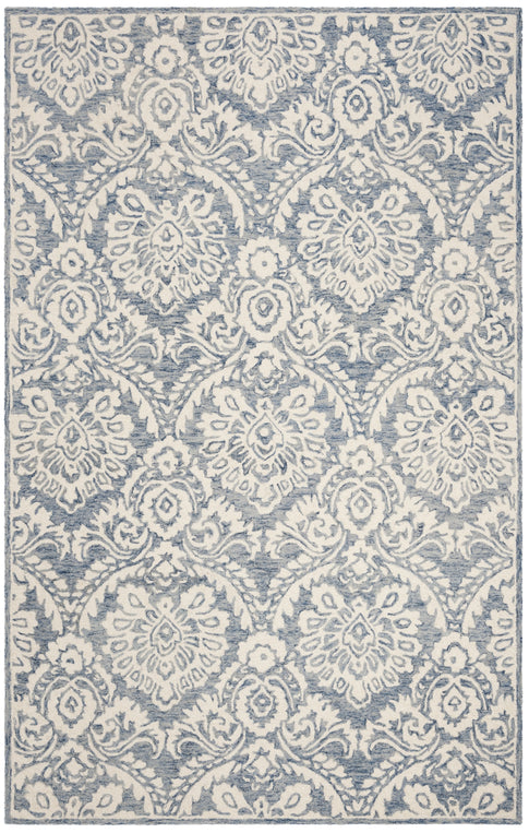 BLUE / IVORY