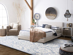 BLUE / IVORY