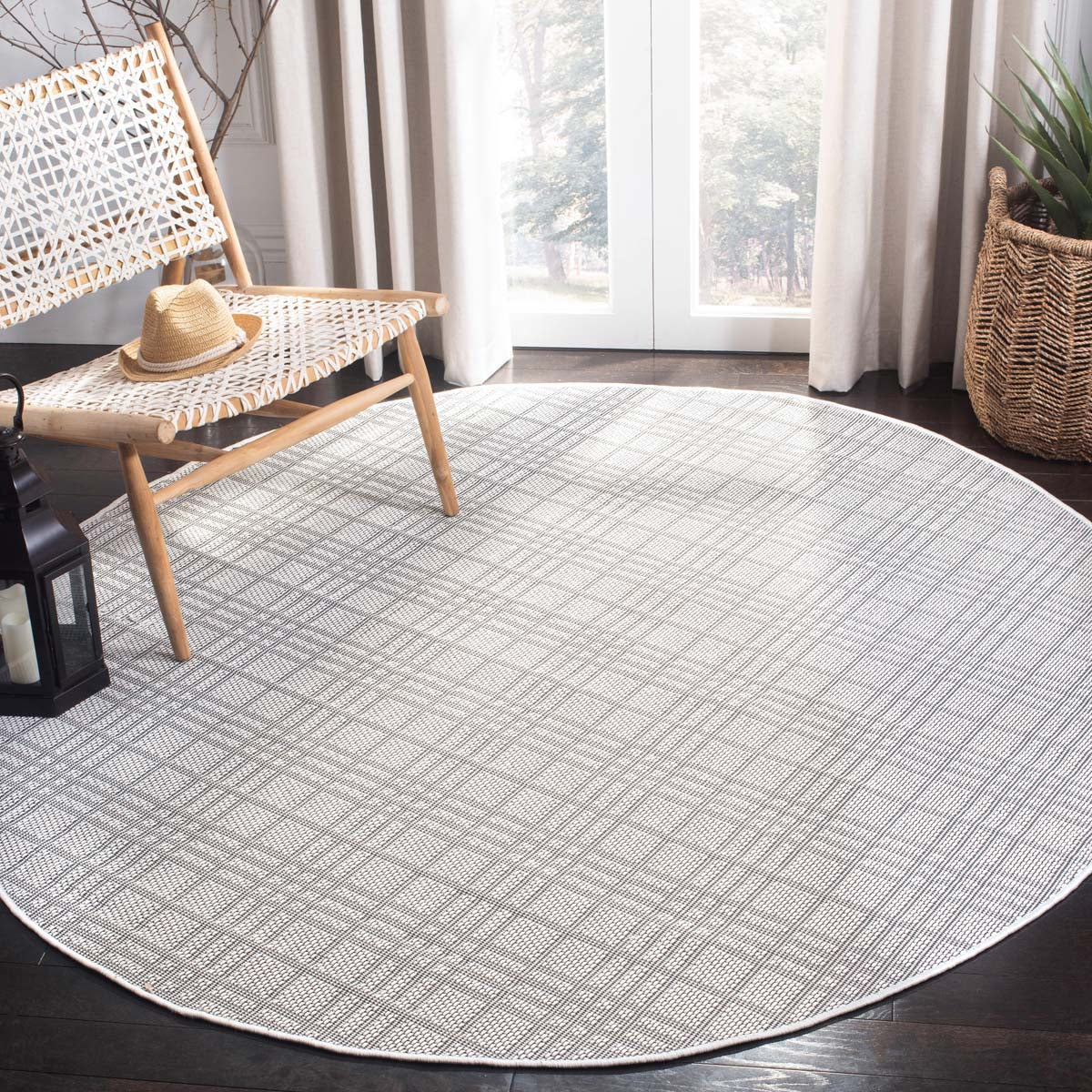 Safavieh Bermuda 802 Rug, BMU802 - Ivory / Light Grey