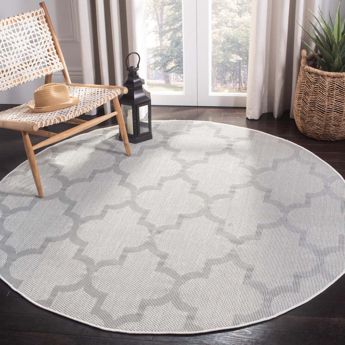 Safavieh Bermuda 804 Rug, BMU804 - Ivory / Light Grey