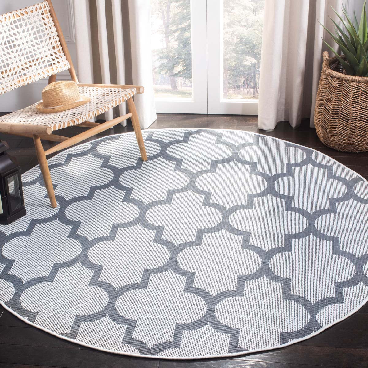 Safavieh Bermuda 804 Rug, BMU804 - Ivory / Grey