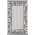 Safavieh Bermuda 815 Rug, BMU815 - Ivory / Charcoal
