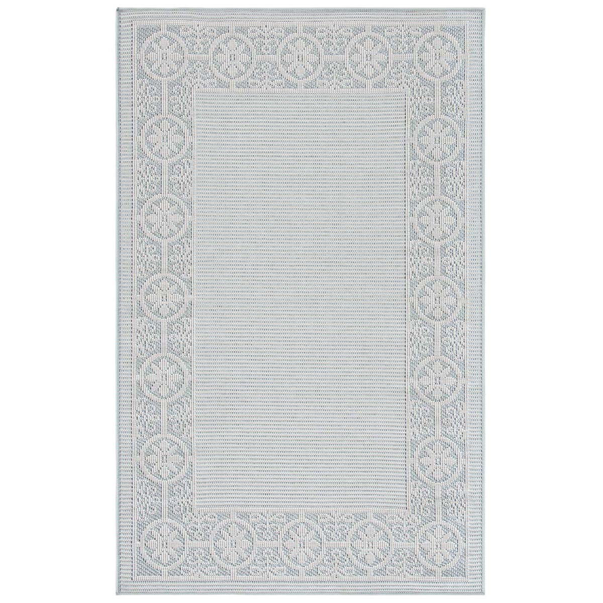 Safavieh Bermuda 815 Rug, BMU815 - Light Blue / Ivory