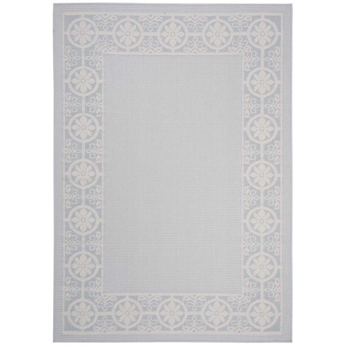 Safavieh Bermuda 815 Rug, BMU815 - Light Blue / Ivory