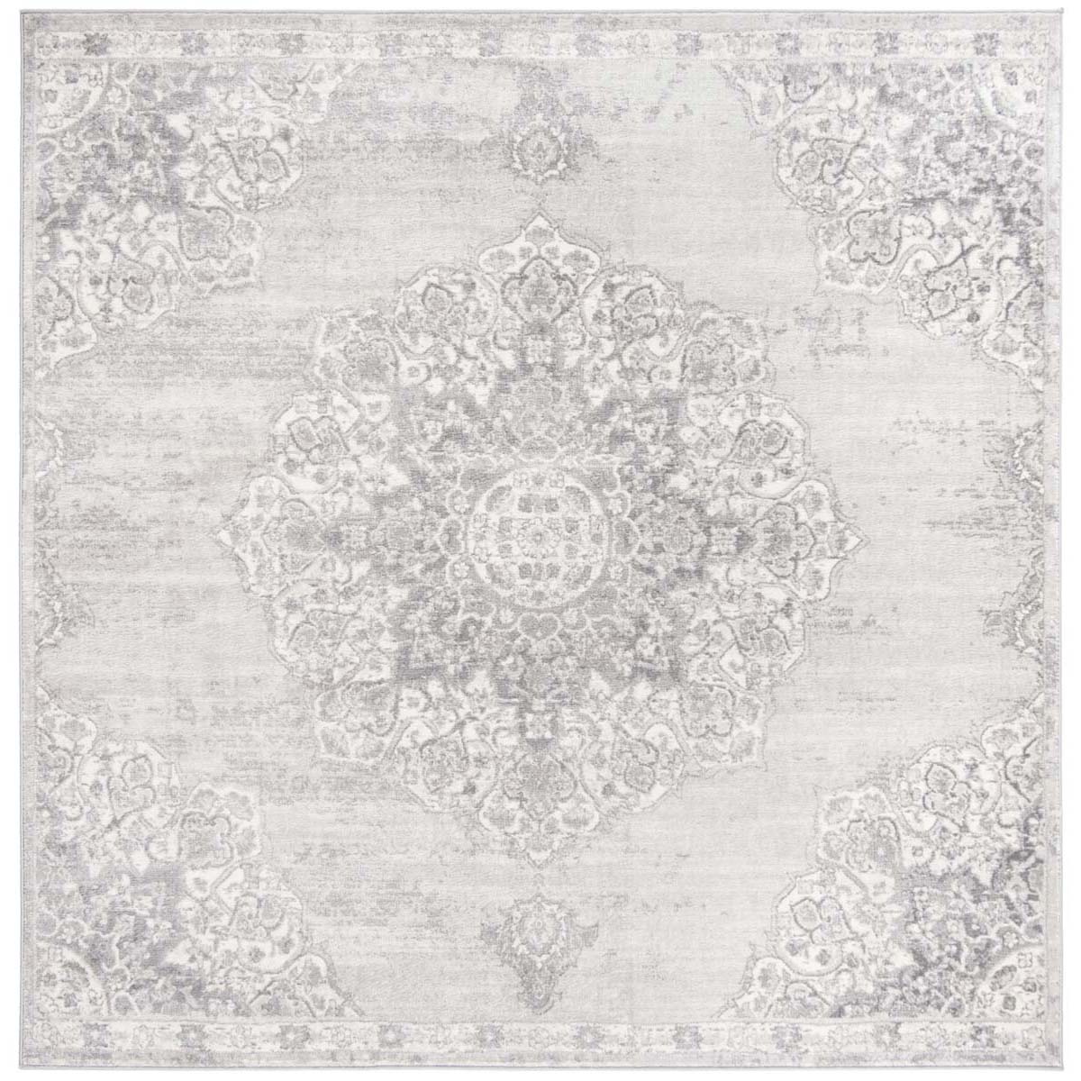 Safavieh Brentwood 802 Rug, Grey, BNT802 - Grey / Ivory