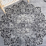 Safavieh Brentwood 802 Rug, Grey, BNT802 - Grey / Black