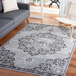 Safavieh Brentwood 802 Rug, Grey, BNT802 - Grey / Black