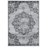 Safavieh Brentwood 802 Rug, Grey, BNT802 - Grey / Black