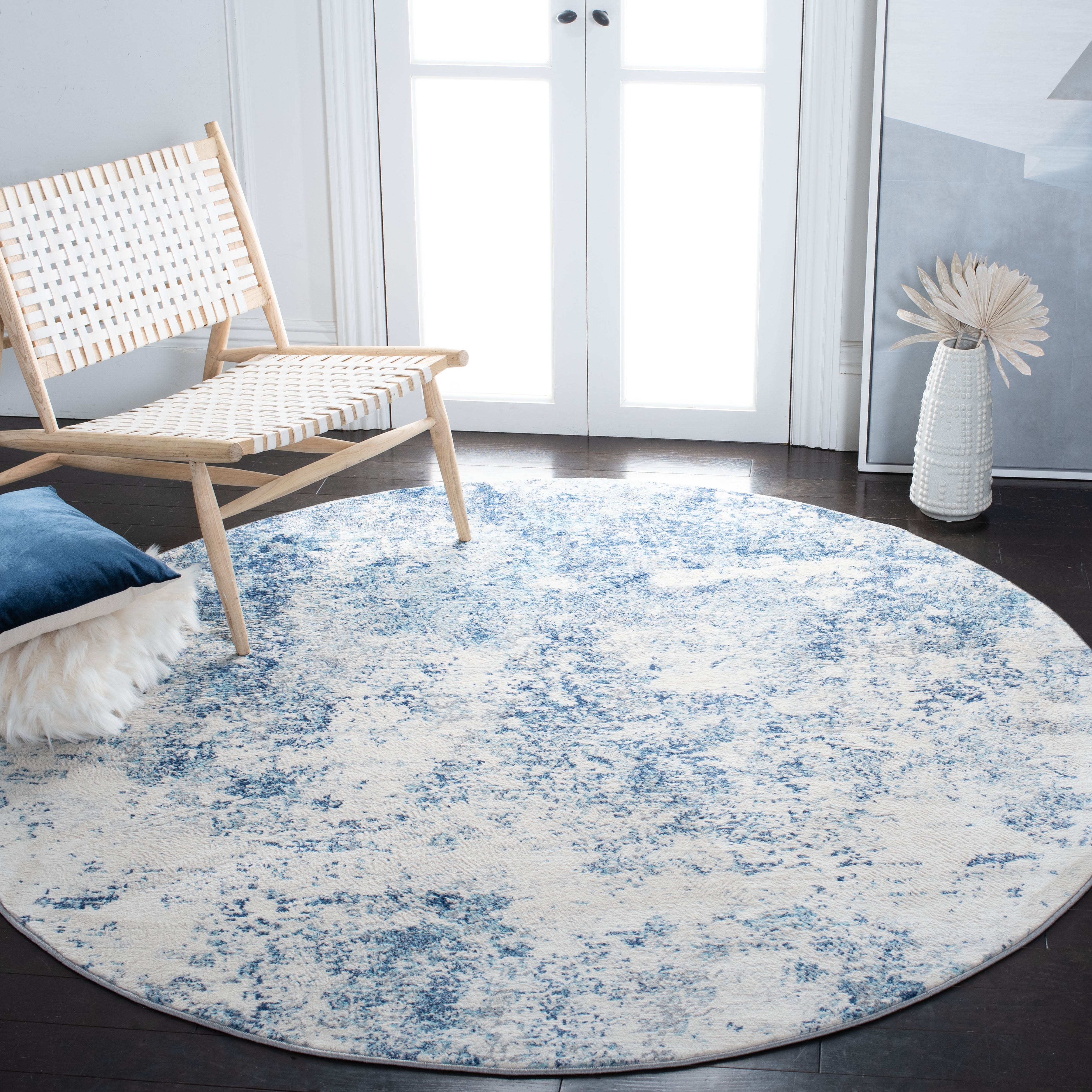 IVORY / NAVY