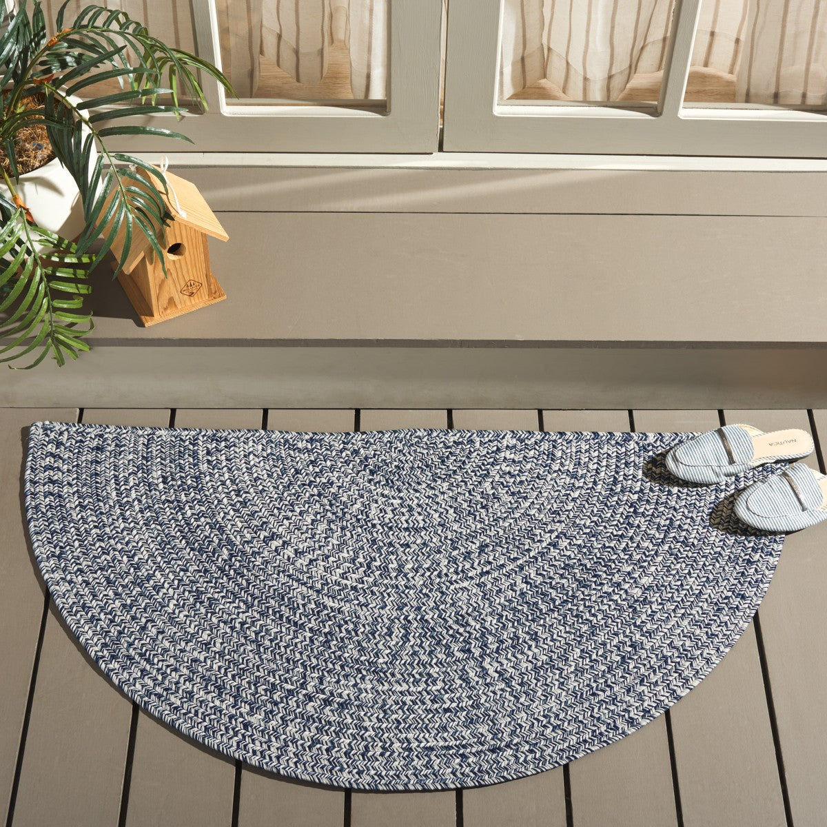 DARK BLUE / IVORY