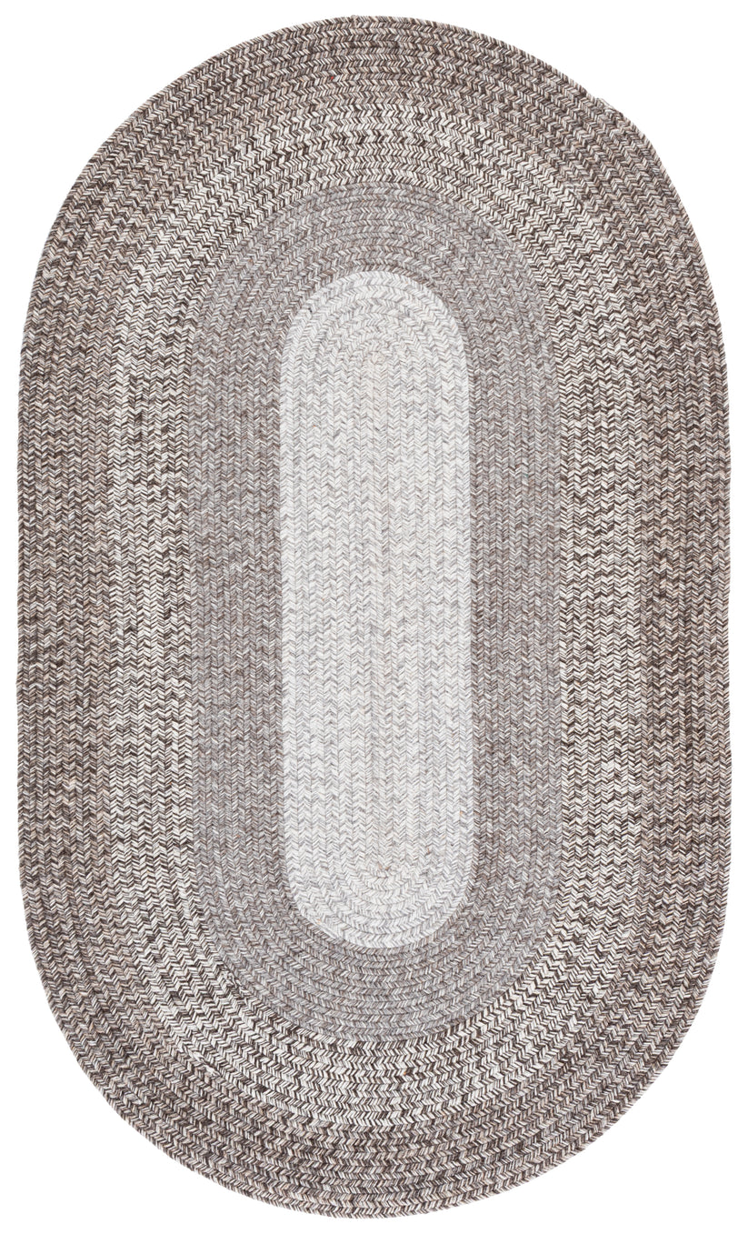 BRAIDED FINE WOOL 501 – IVORY / BROWN