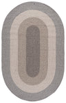 BRAIDED FINE WOOL 502 – BROWN / IVORY