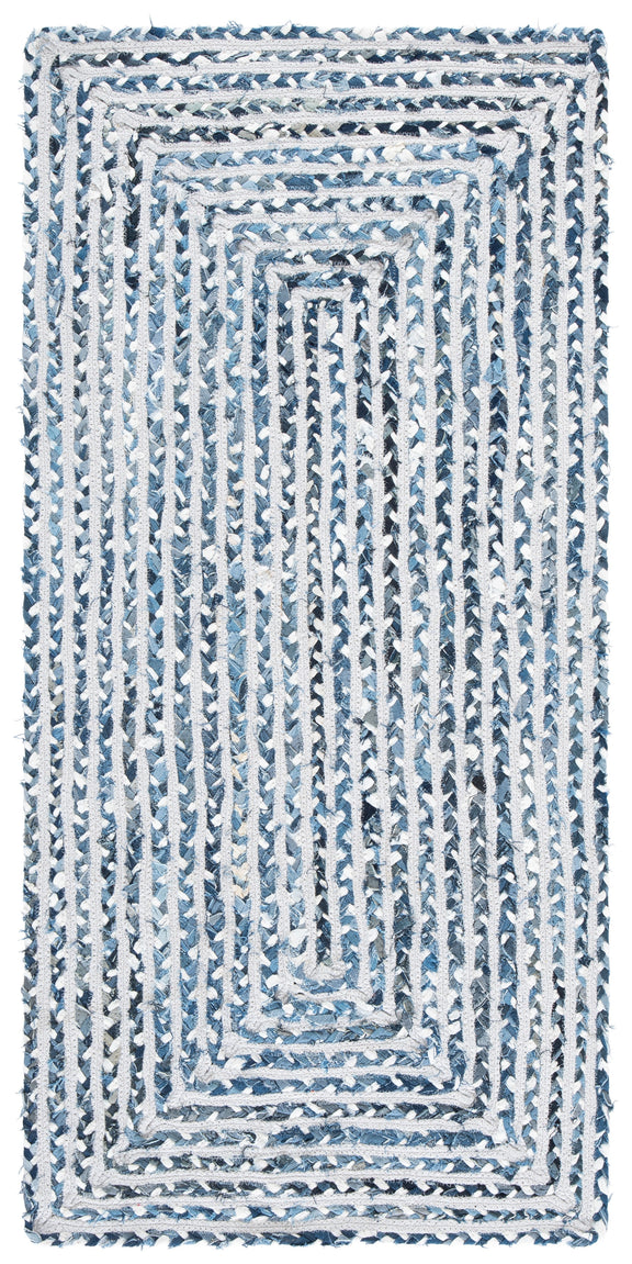 BRAIDED 260 – BLUE / IVORY