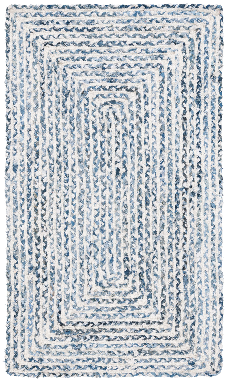 BRAIDED 260 – BLUE / IVORY
