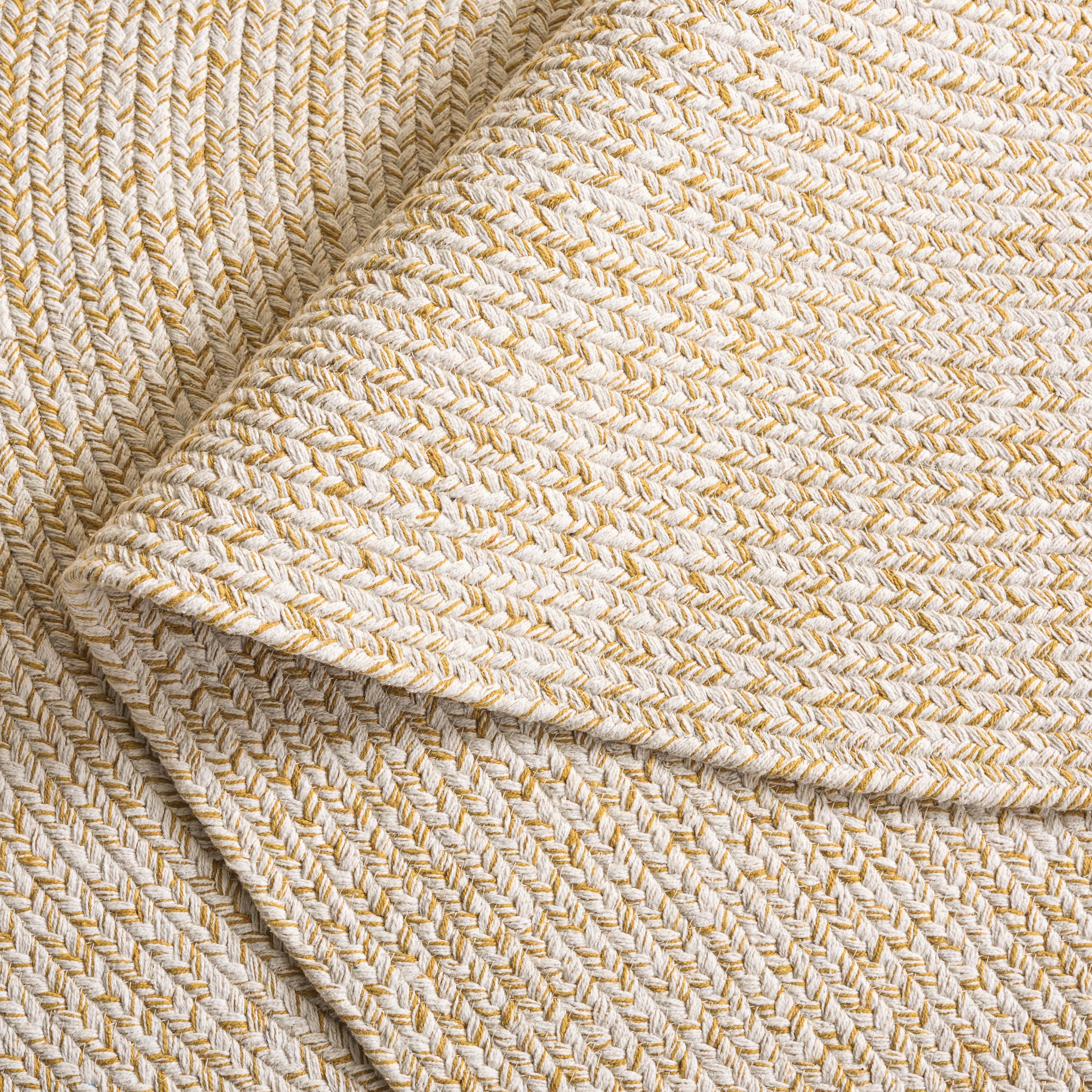 BRAIDED 655 – YELLOW / IVORY