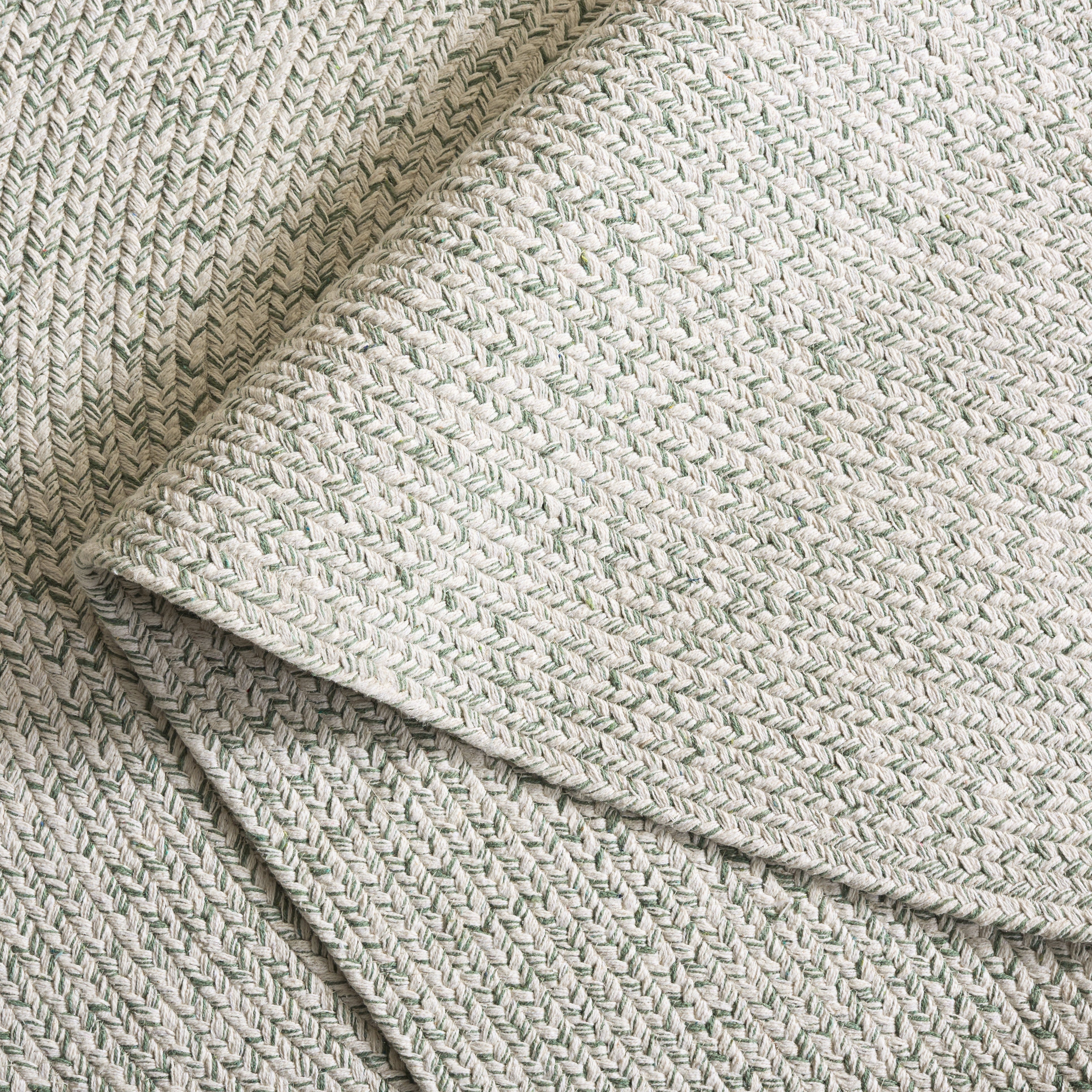 BRAIDED 655 – GREEN / IVORY